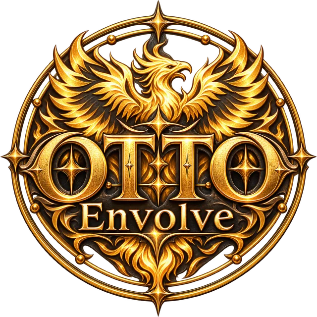 OTTO Envolve emblem: a golden phoenix above the name OTTO Envolve